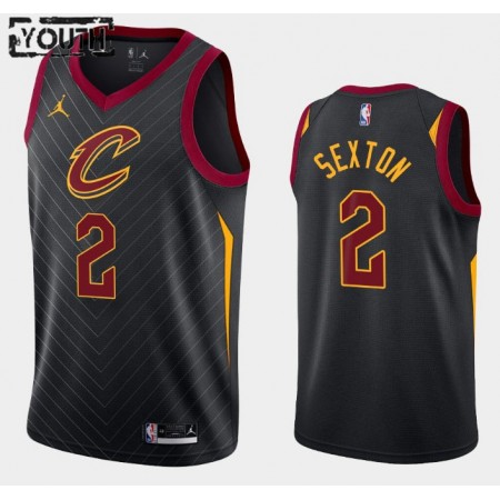 Dječji NBA Dres Cleveland Cavaliers Collin Sexton 2 2020-21 Jordan Brand Statement Edition Swingman